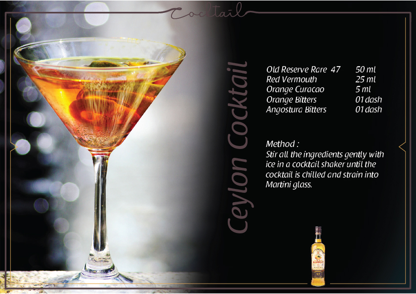 Ceylon cocktail Recipe