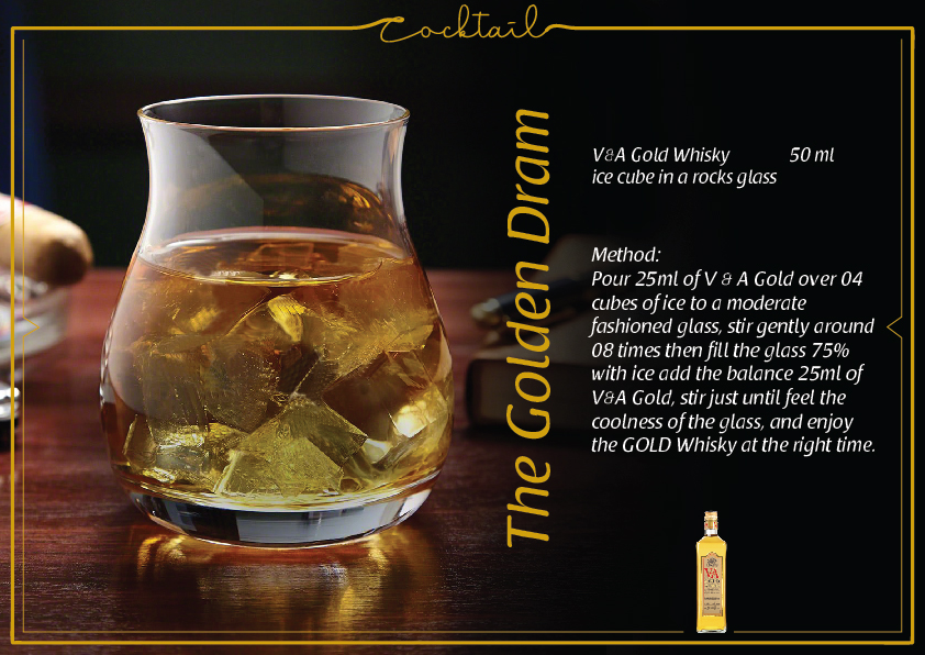 The Golden Dram cocktail recipe